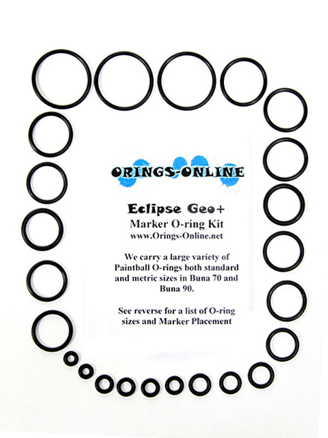 Planet Eclipse Geo Plus + Marker O-ring Kit
